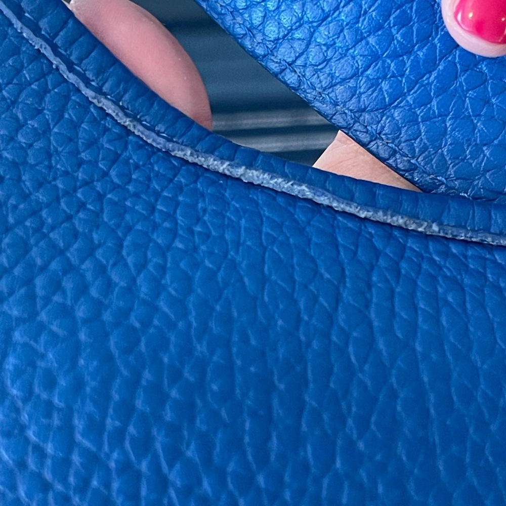 GIGI NEW YORK BLUE LAUREN SADDLE BAG - Picture 10 of 12